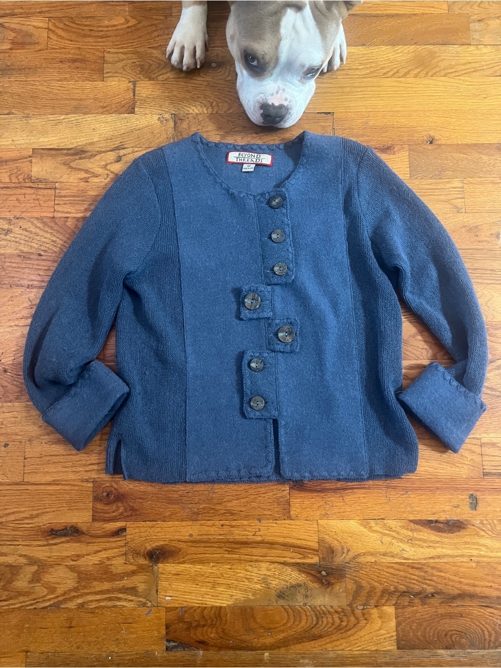 Beyond Threads Alpaca Wool Peru sweater small